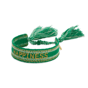 Bracelet fantaisie Tissé Vert | MYA-BAY