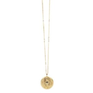Collier Double Médaille Eclat | LOVELY DAY