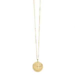 Collier Double Médaille Etoile | LOVELY DAY