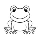 kit punch needle design grenouille c'reparti
