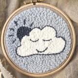 kit punch needle cadeau naissance enfant