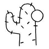 punch needle kit cactus c'reparti