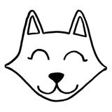 kit punch needle chat loup renard pour enfant c reparti
