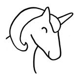 punch needle kit licorne pour enfant