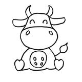 Kit punch needle vache