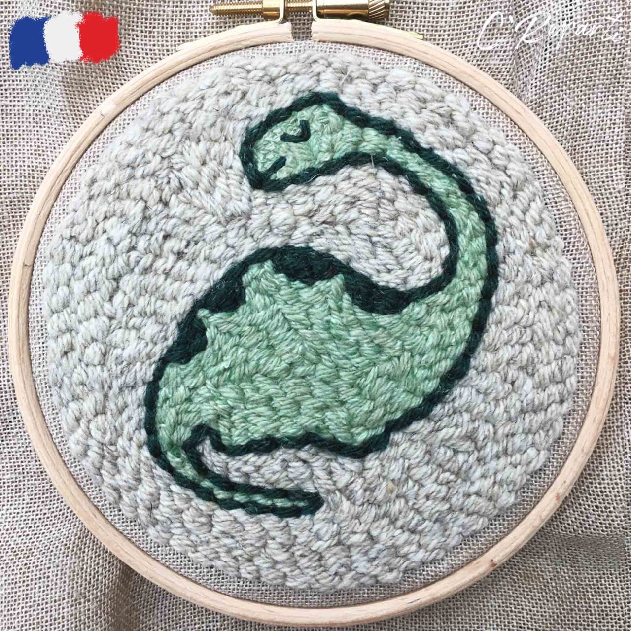 Kit Punch Needle 3 Motifs Love C'Reparti