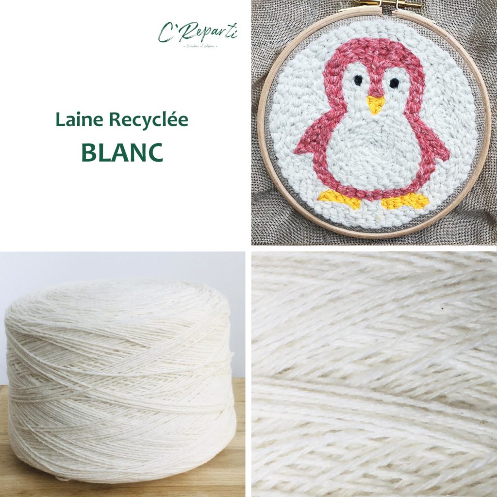 cone laine blanche france