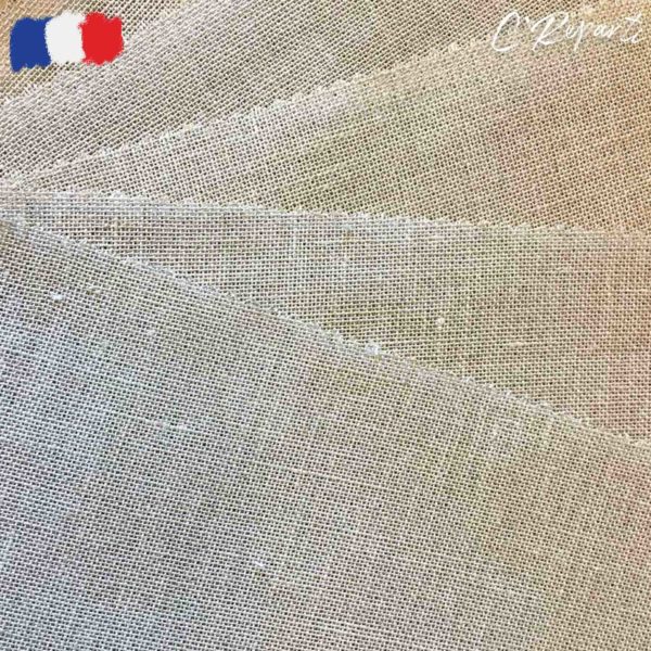 toile à broder en lin Français