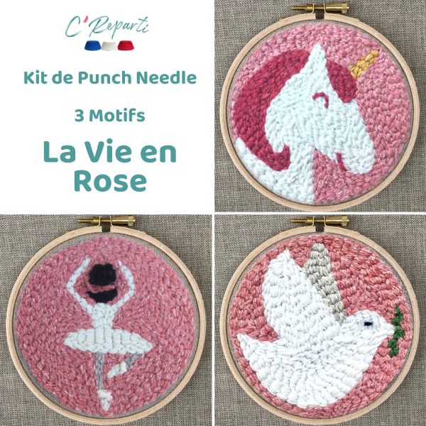 punch needle fille