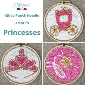 punch needle princesse