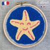 kit punch needle étoile de mer