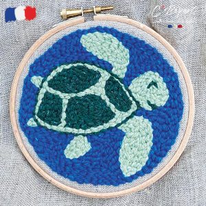 kit punch needle tortue