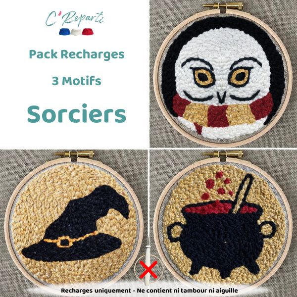 Pack 3 Recharges Sorciers - C'Reparti