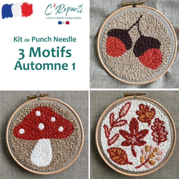 kit punch needle c-reparti automne