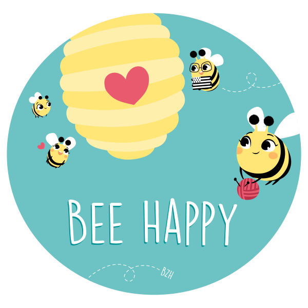 logo bee happy comp