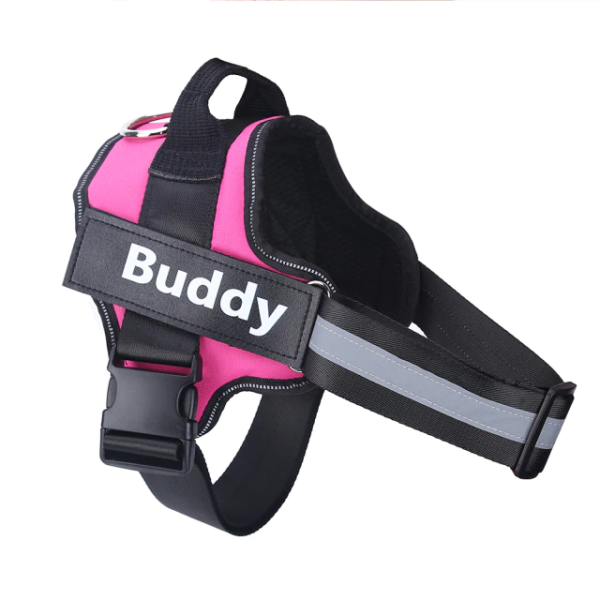 Dog Harness Personalized color PINK