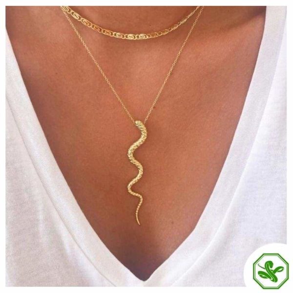 Antique Snake Necklace 3