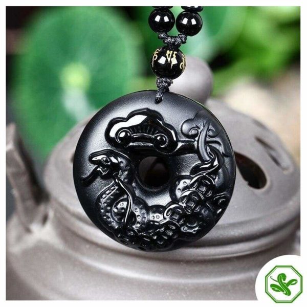 Black Obsidian Necklace 2
