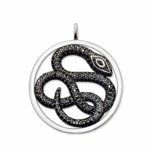 black snake pendant