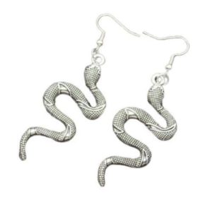 dangle snake earrings