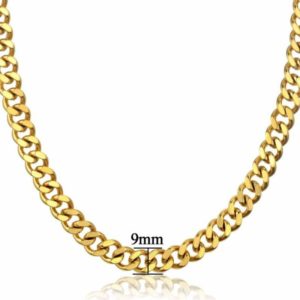 cuban snake chain Gold
