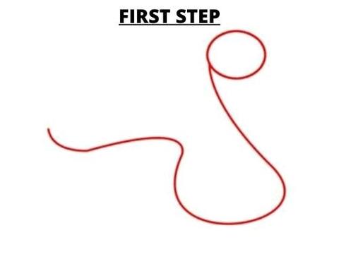 How To Draw A Snake First Step