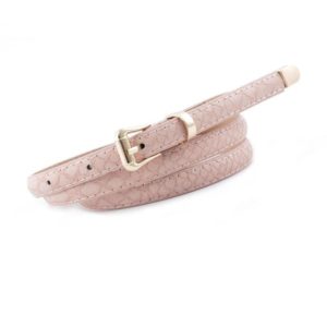 pink snake belt