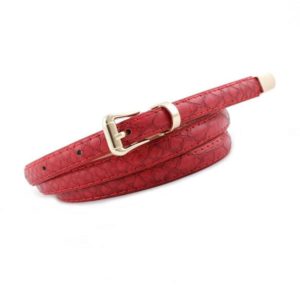 red snake belt