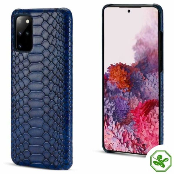 Blue Snakeskin iphone case