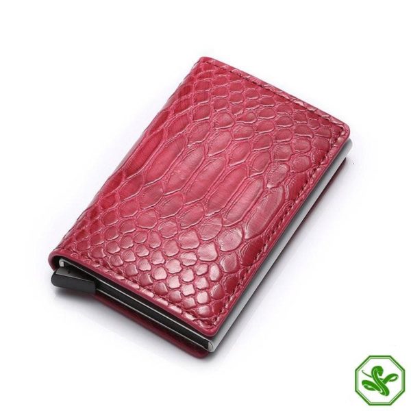 Red RFID Protection Wallet