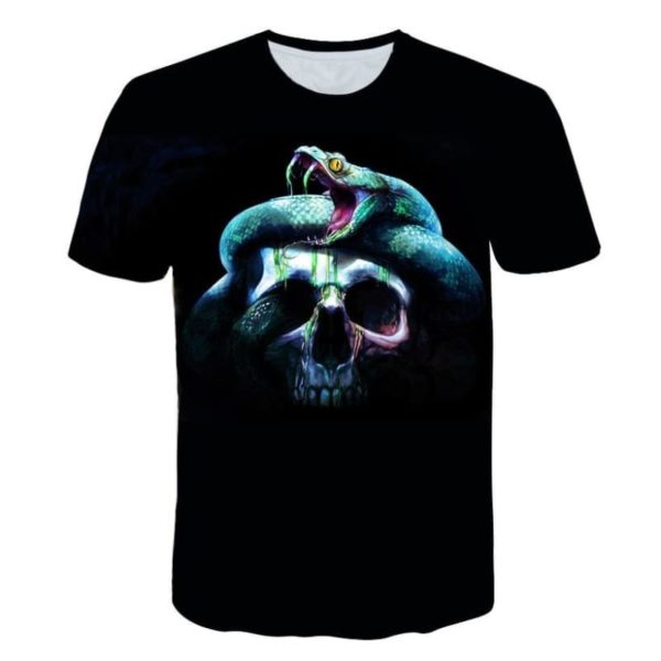 skull snake shirt