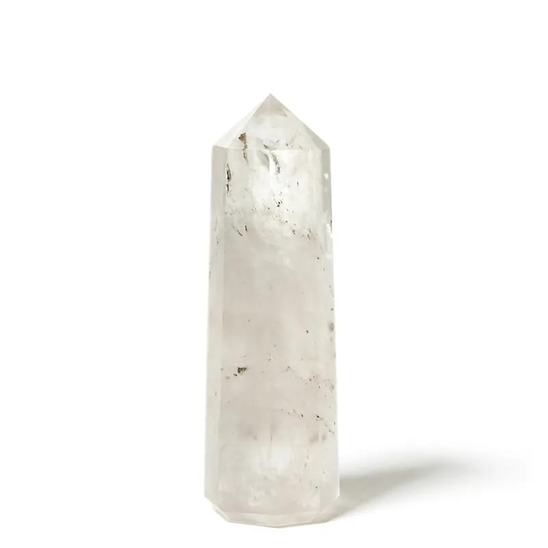 obélisque cristal de roche murmure cristaux