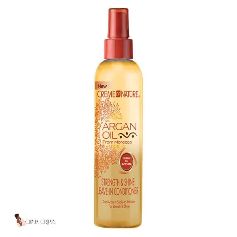 Creme of Nature Argan Oil Strengh & Shine Leave in Conditioner - cheveuxcrepus.fr
