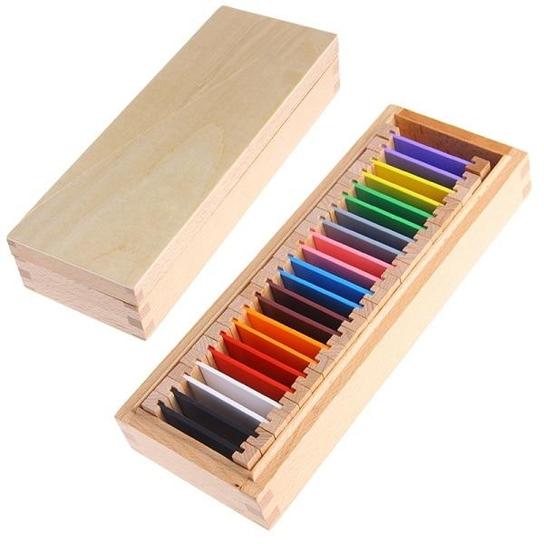 boite des couleurs montessori apprendre les couleurs jouets montessori