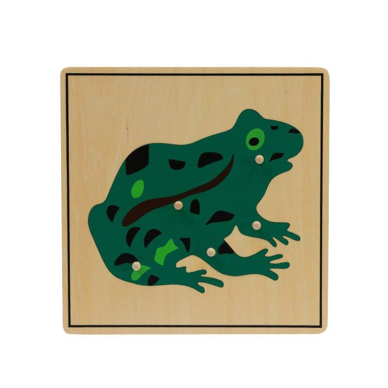 puzzle montessori animaux puzzle grenouille