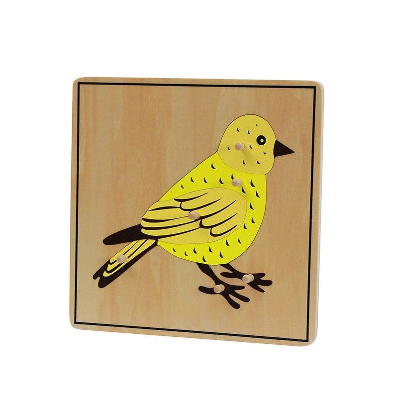 puzzle montessori animaux puzzle oiseau