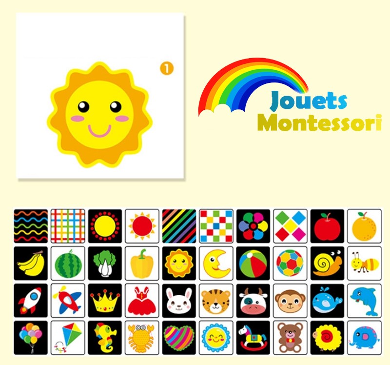 JoyPlus Jeux Montessori Bebe Eveil 0-12 Mois, 2PCS Livre de Tissu de Queue,  Jouets Livre Sensoriels pour Bébés Animaux, Jouet Livre Tissu Bébé Eveil,  Jouets D'éveil per 0-12 Mois : : Jeux
