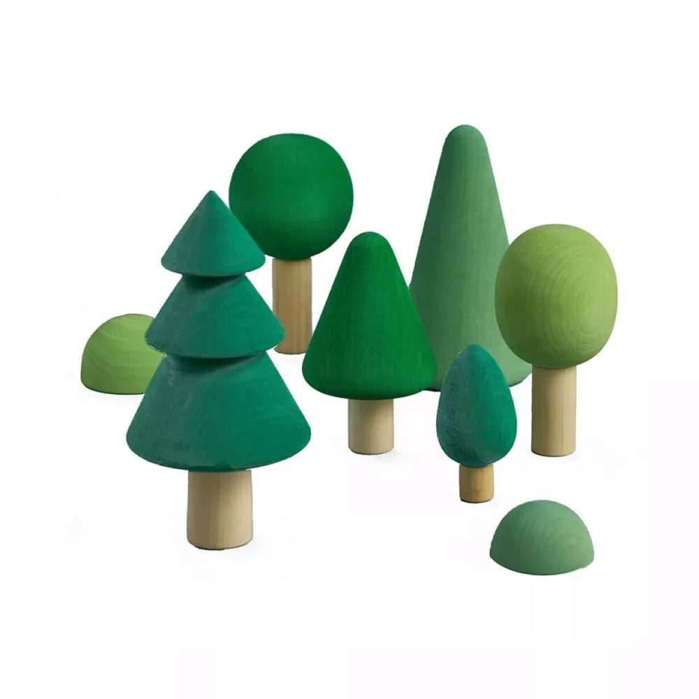 arbre en bois jouets montessori foret grimms
