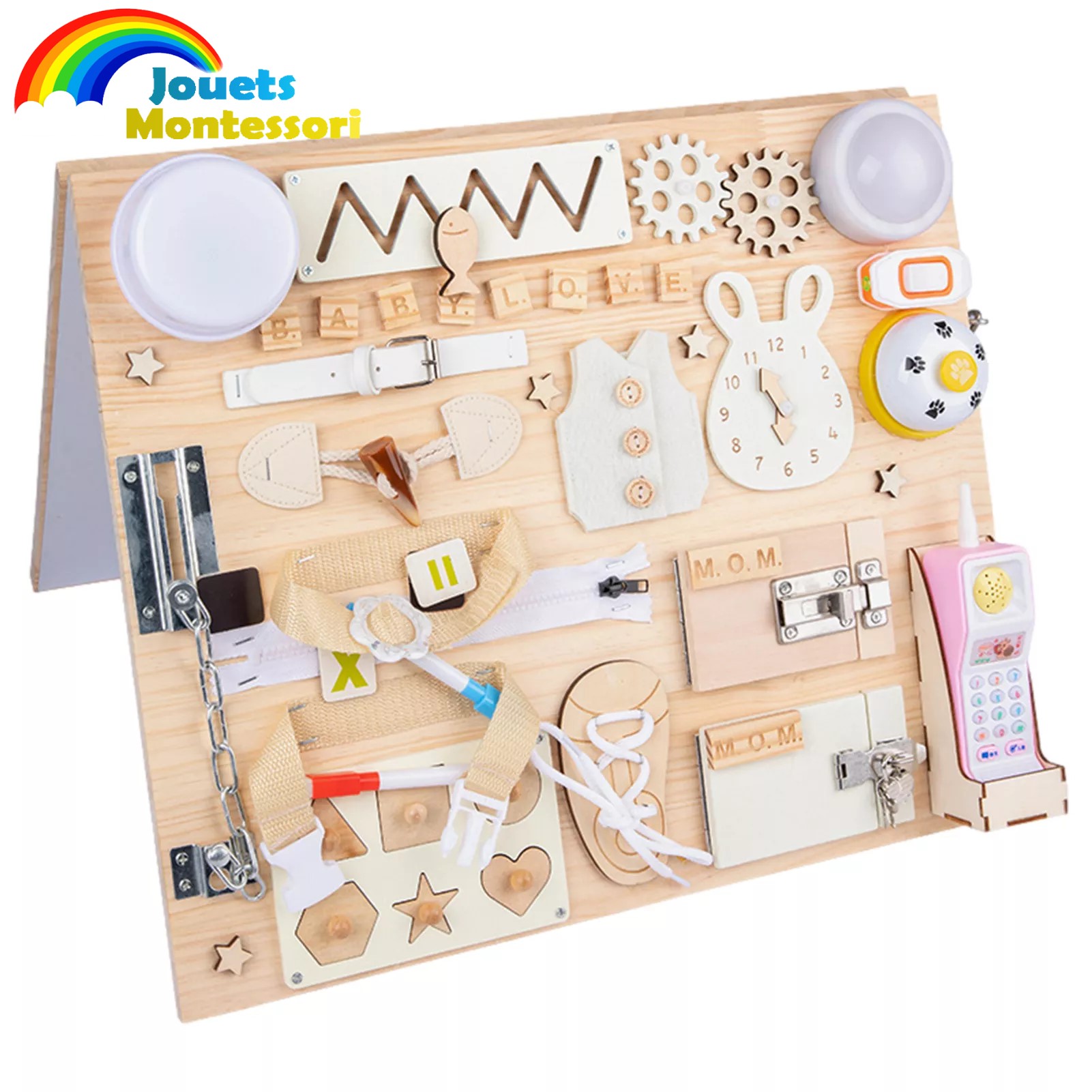 Busy board planche d'activité Montessori