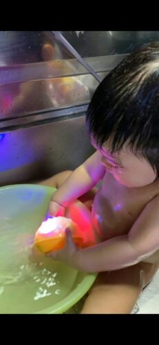 Jouet bain montessori boule d’arrosage photo review