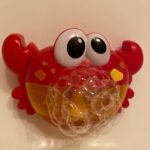 Jouet bain montessori Crabe à bulles photo review