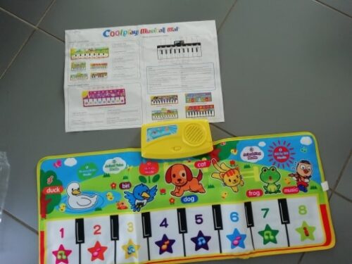 LYUMO Tapis de Piano de Sol pour Enfants, Jouets de Tapis de Piano