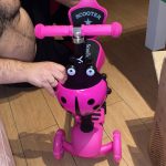 Trottinette à 3 roues rose photo review