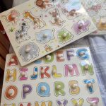 Jeux montessori puzzle en bois, jouet d'apprentissage photo review