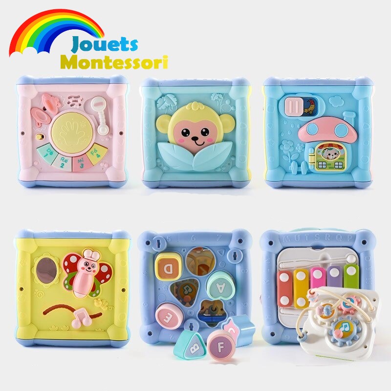 Jeux Montessori boîte à musique pour bébé