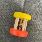 Jeux Montessori hochet coloré en bois photo review
