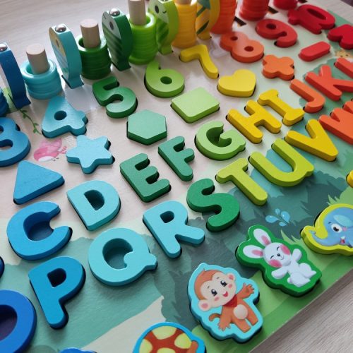 Jeux Montessori planche à compter photo review