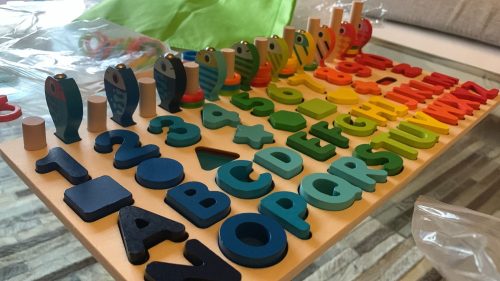 Jeux Montessori planche à compter photo review