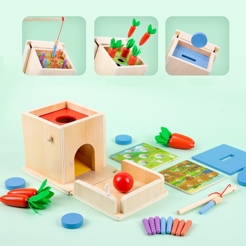 Jeux Montessori boîte à musique pour bébé