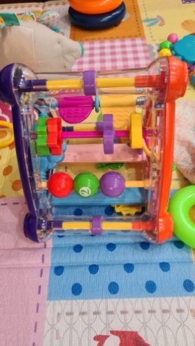 Jeux Montessori cube d'activité photo review